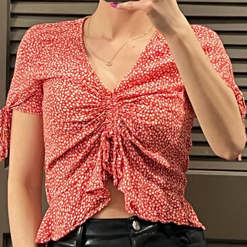 H&M orange top